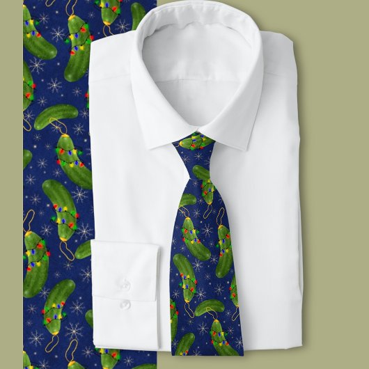 クリスマスの漬物 ネクタイ