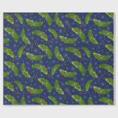 クリスマスの漬物 ラッピングペーパー (フラット)