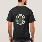 クリスマスの火Dept Tシャツ (裏面)