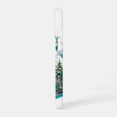 クリスマスの灯台のホリデー オリジナルグッズ  iPhone 16ケース (左側面)