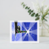 クリスマスの灯台のポストカード シーズンポストカード (スタンド正面)