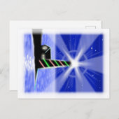 クリスマスの灯台のポストカード シーズンポストカード (正面/裏面)