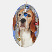 クリスマスの災難 セラミックオーナメント (左)