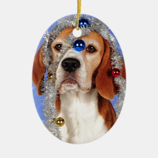 クリスマスの災難 セラミックオーナメント (正面)