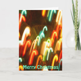 クリスマスの照明のキャンディ・ケーン シーズンカード