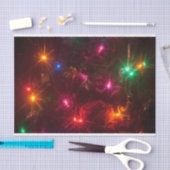 クリスマスの照明のティッシュペーパー 薄葉紙 (クラフト)