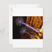 クリスマスの照明シシリー シーズンポストカード (正面/裏面)