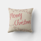 クリスマスの照明 クッション (裏面)