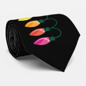 クリスマスの照明 ネクタイ (ロール)