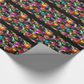 クリスマスの照明 ラッピングペーパー (角)