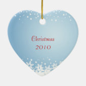 クリスマスの物語のルーク2のキリスト教のカスタマイズ可能 セラミックオーナメント (裏面)