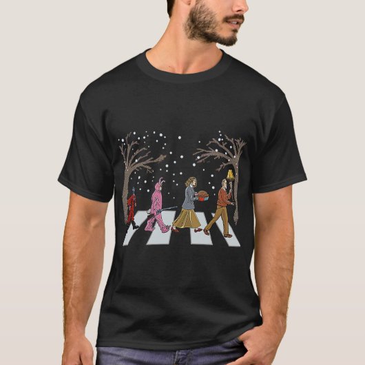 クリスマスの物語の道ヴィンテージ Tシャツ (正面)