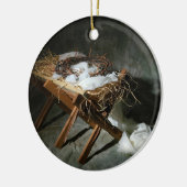 クリスマスの物語の隠喩 メタルオーナメント (左)