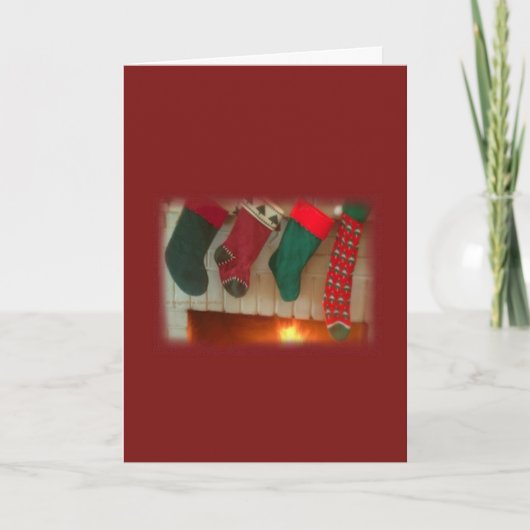 クリスマスの特別な友人 シーズンカード (正面)