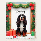🎁クリスマスの犬のスケジューラーギフトのアイデア✨ プランナー手帳 (裏面)