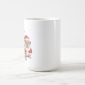 クリスマスの犬達" かわいい犬好きな人へ コーヒーマグカップ (中央)