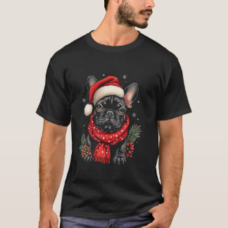 クリスマスの犬 Tシャツ