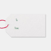 クリスマスの猫たち ギフトタグ (裏面横)