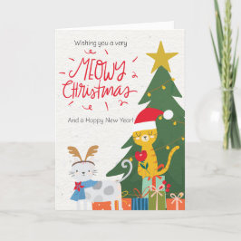 クリスマスの猫たち シーズンカード