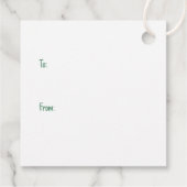 クリスマスの猫たち フェイバータグ (裏面)