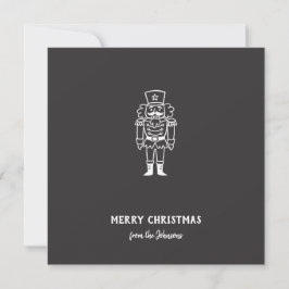 クリスマスの王子様姓入りデザイン カード