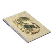 クリスマスの現在 の 幽霊 スクルージ ノートブック (右側)