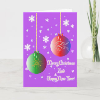クリスマスの球3 シーズンカード