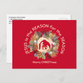 クリスマスの理由はイエスだ シーズンポストカード (正面/裏面)