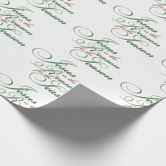 クリスマスの理由はイエスだ ラッピングペーパー (角)