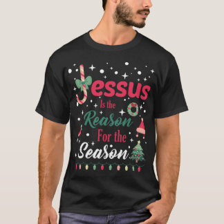 クリスマスの理由はイエス・キリスト Tシャツ