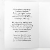 クリスマスの理由-クリスマスカード 三つ折り案内状 (内部最初)