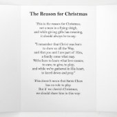 クリスマスの理由-クリスマスカード 三つ折り案内状 (内部中)