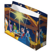 クリスマスの生活 ラージペーパーバッグ (正面アングル)