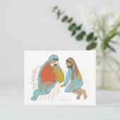 クリスマスの生誕 ポストカード (スタンド正面)