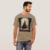 クリスマスの男のおもしろい子の友達 Tシャツ (正面フル)