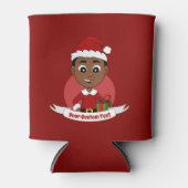 クリスマスの男の子の漫画はクーラー 缶クーラー (正面)