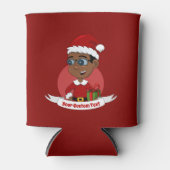 クリスマスの男の子の漫画はクーラー 缶クーラー (正面)