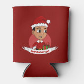 クリスマスの男の子の漫画はクーラー 缶クーラー (正面)