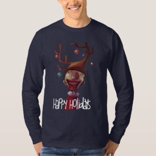 クリスマスの男の子 Tシャツ