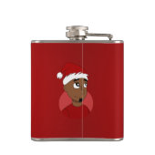 クリスマスの男の漫画 フラスク (裏面)