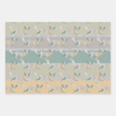 クリスマスの疑問に思冬の木 ラッピングペーパーシート (正面3)