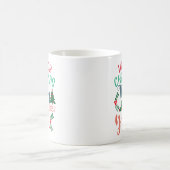 クリスマスの療養 新年 コーヒーマグカップ (中央)