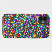 クリスマスの白熱［赤熱］光を放つなライト Case-Mate iPhoneケース (裏面(横))