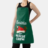 クリスマスの看護師クルー サンタ帽子 クリスマス エプロン (インサイチュ)