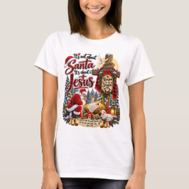 クリスマスの真の意味はイエス様 Tシャツ