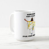 クリスマスの真の意味 JESUS コーヒーマグカップ (正面左)