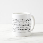 クリスマスの真夜中のミサ コーヒーマグカップ (正面右)