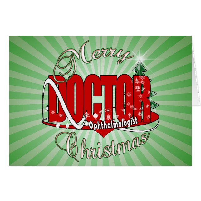 クリスマスの眼科医の眼科医 (正面横)