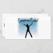 クリスマスの石! シーズンカード (正面/裏面)