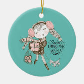 クリスマスの祈り セラミックオーナメント (正面)